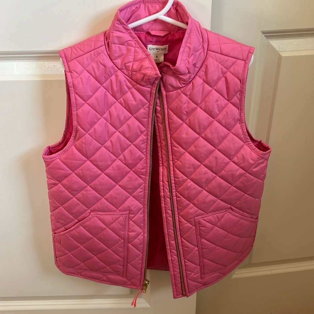 Jcrew Crewcuts Girls Pint Vest Size 8– never worn